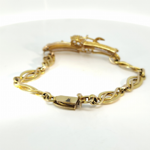 Bracciale in oro con smeraldi e diamanti presso Castignoli - Orologeria e gioielleria a Monza